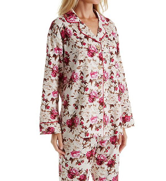 BedHead Pajamas Ashes Of Roses Long Sleeve PJ Set 5989 BedHead Pajamas Ashes Of Roses Long Sleeve PJ Set 5989