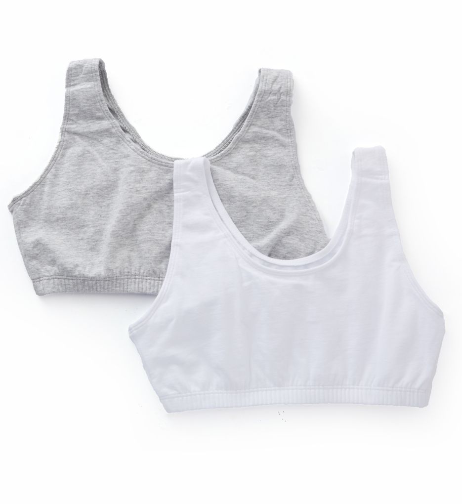Bestform Cotton Built Up Crop Bra - 2 Pack BF203 Bestform Cotton Built Up Crop Bra - 2 Pack BF203
