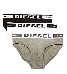 Diesel Andre Cotton Stretch Briefs - 3 Pack SH05BAOF