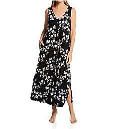 Donna Karan Sleepwear Restful Retreat Floral Maxi Sleep Gown D3623481