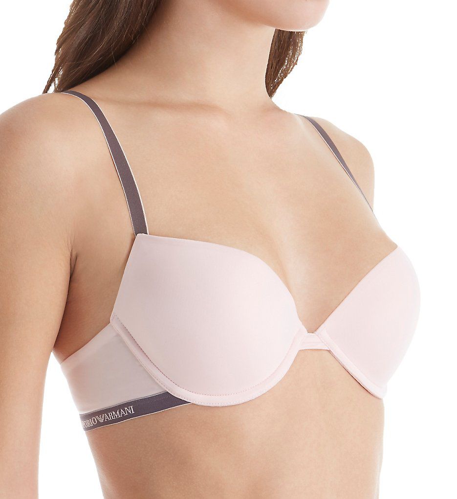 Emporio Armani Visibility Iconic Microfiber Push-Up Bra 162394V Emporio Armani Visibility Iconic Microfiber Push-Up Bra 162394V