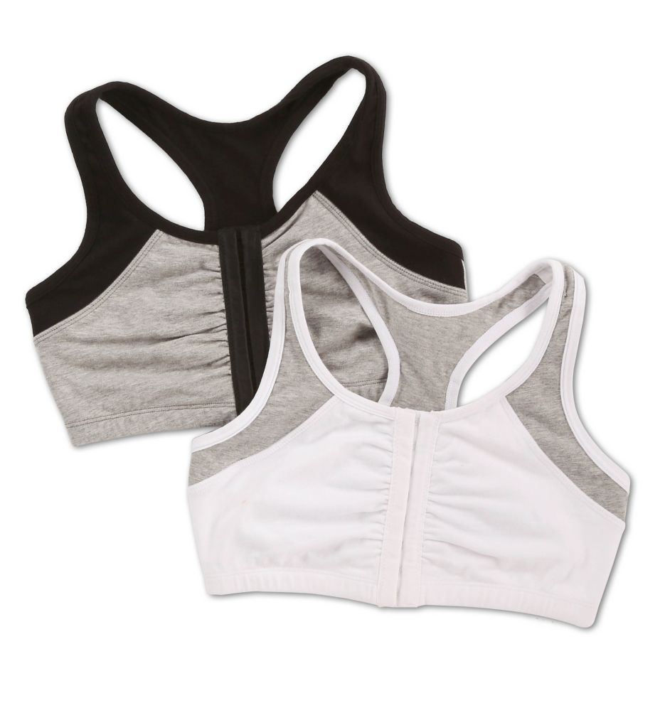 Fruit Of The Loom Moisture Control Racerback Sports Bra - 2 Pack FT390 Fruit Of The Loom Moisture Control Racerback Sports Bra - 2 Pack FT390