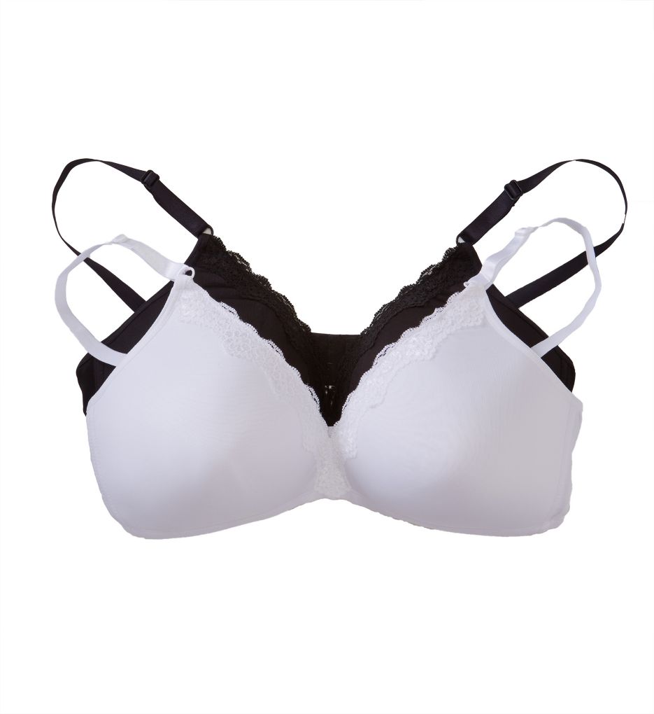 Fruit Of The Loom Wirefree Bra - 2 Pack FT488 Fruit Of The Loom Wirefree Bra - 2 Pack FT488