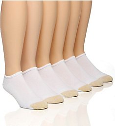 Gold Toe Cotton No Show Socks - 6 Pack 656F