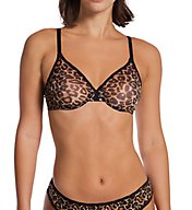 Gossard Glossies Leopard Sheer Plunge Bra 13101 Gossard Glossies Leopard Sheer Plunge Bra 13101