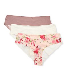 Ilusion Signature Rose Lace Bikini Panty - 3 Pack 71024397