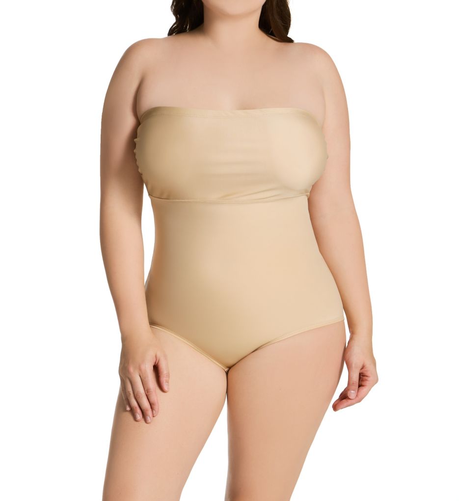 InstantFigure Curvy Bandeau Brief Bodysuit WBS012X