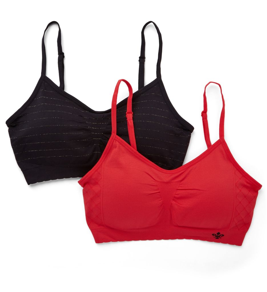Lily Of France Dynamic Duo Seamless Bralette - 2 Pack 2171941 Lily Of France Dynamic Duo Seamless Bralette - 2 Pack 2171941