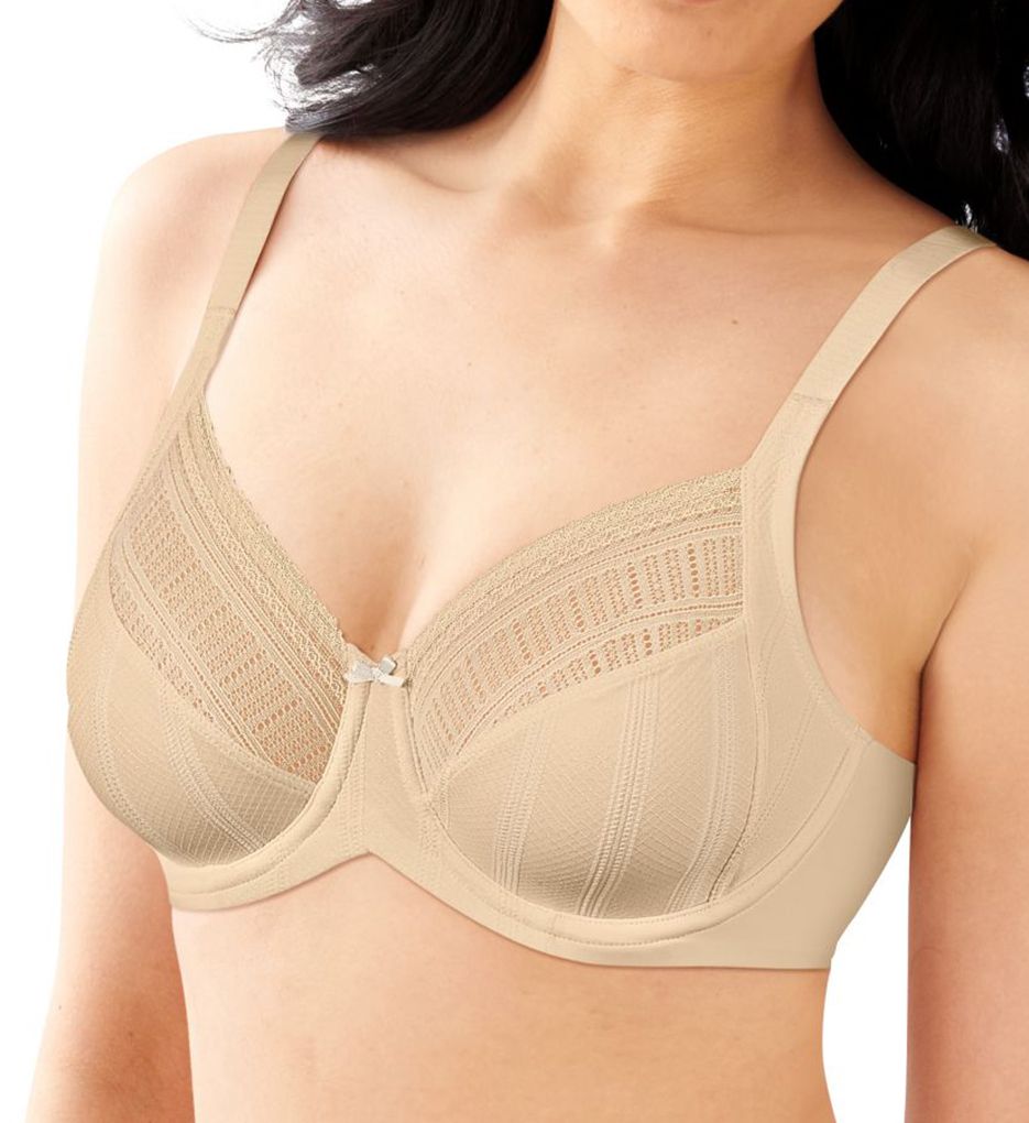 Lilyette Enchantment 3 Section Mesh Minimizer Bra 0434 Lilyette Enchantment 3 Section Mesh Minimizer Bra 0434