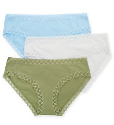 Natori Bliss Girl Brief Panties - 3 Pack 156058P