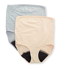 Playtex Maternity Over the Belly Brief Panty - 2-Pack PLMLBF