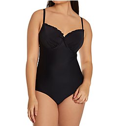 Pour Moi Splash Padded Underwire Control One Piece Swimsuit 6012