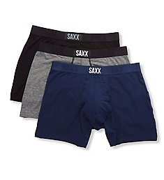 Saxx Underwear Vibe Modern Fit Boxer Brief - 3 Pack SXPP3V