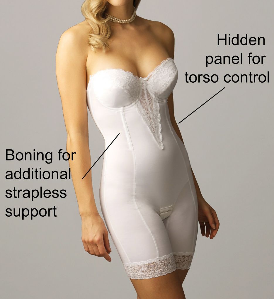 tc strapless shaper bodysuit