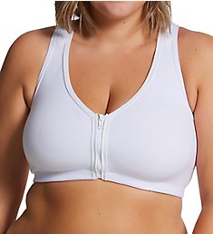 Valmont Plus Zip Front Leisure and Sports Bra 1611X