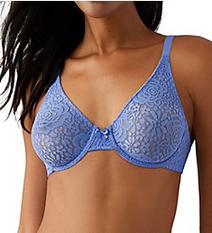 Wacoal Halo Lace Molded Underwire Bra with J-Hook 851205