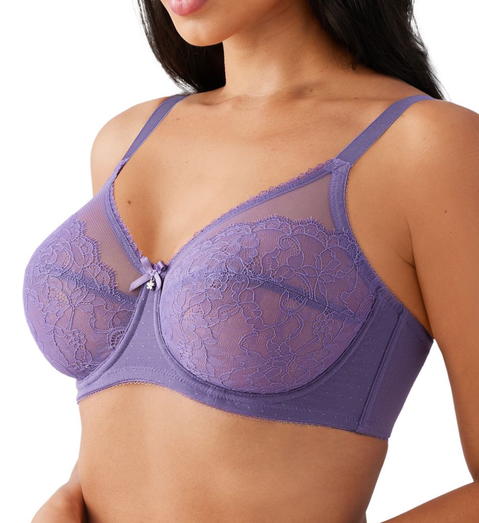 Wacoal Retro Chic 2-Section Cup Bra in Chantilly Lace 855186 Wacoal Retro Chic 2-Section Cup Bra in Chantilly Lace 855186